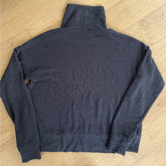 Community Turtle Neck Pullover. Black size small. Great weight to it. Made big. - Picture 2 of 4